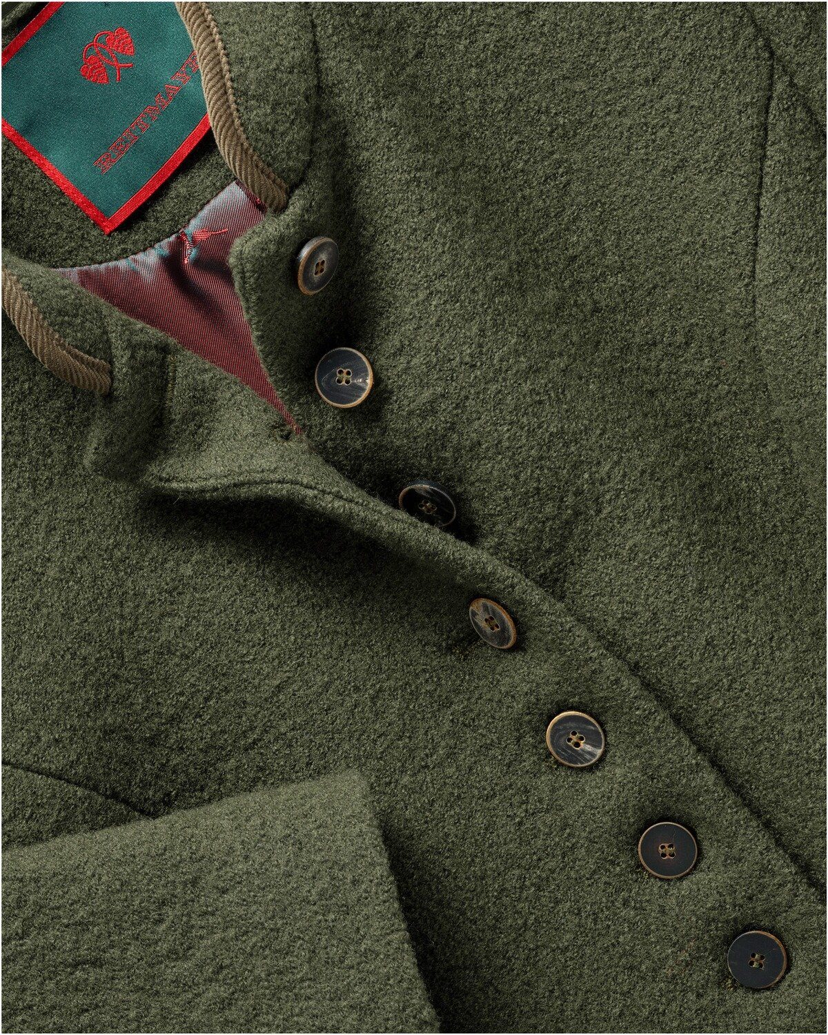 Reitmayer Walkjacke Kurze Stehkragenjacke