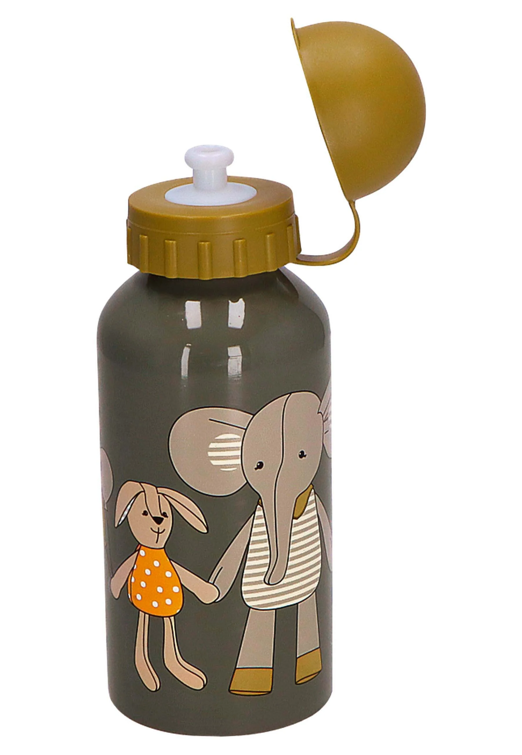 Trinkflasche Elefant Eddy + Hase Happy für 400ml