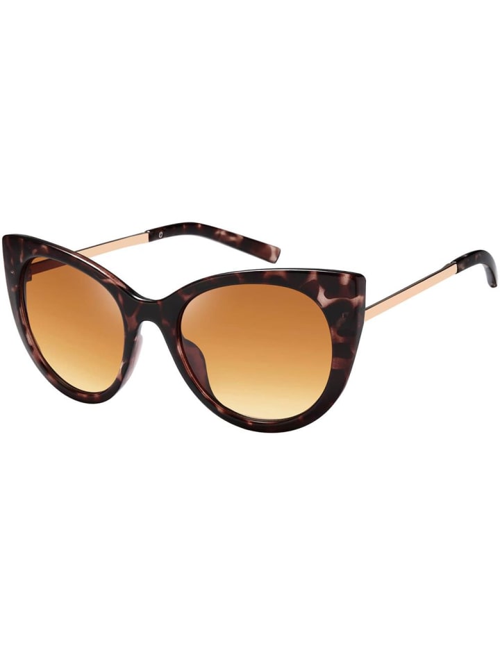 BEZLIT Damen Sonnenbrille in Braun Leopard günstig kaufen onesize