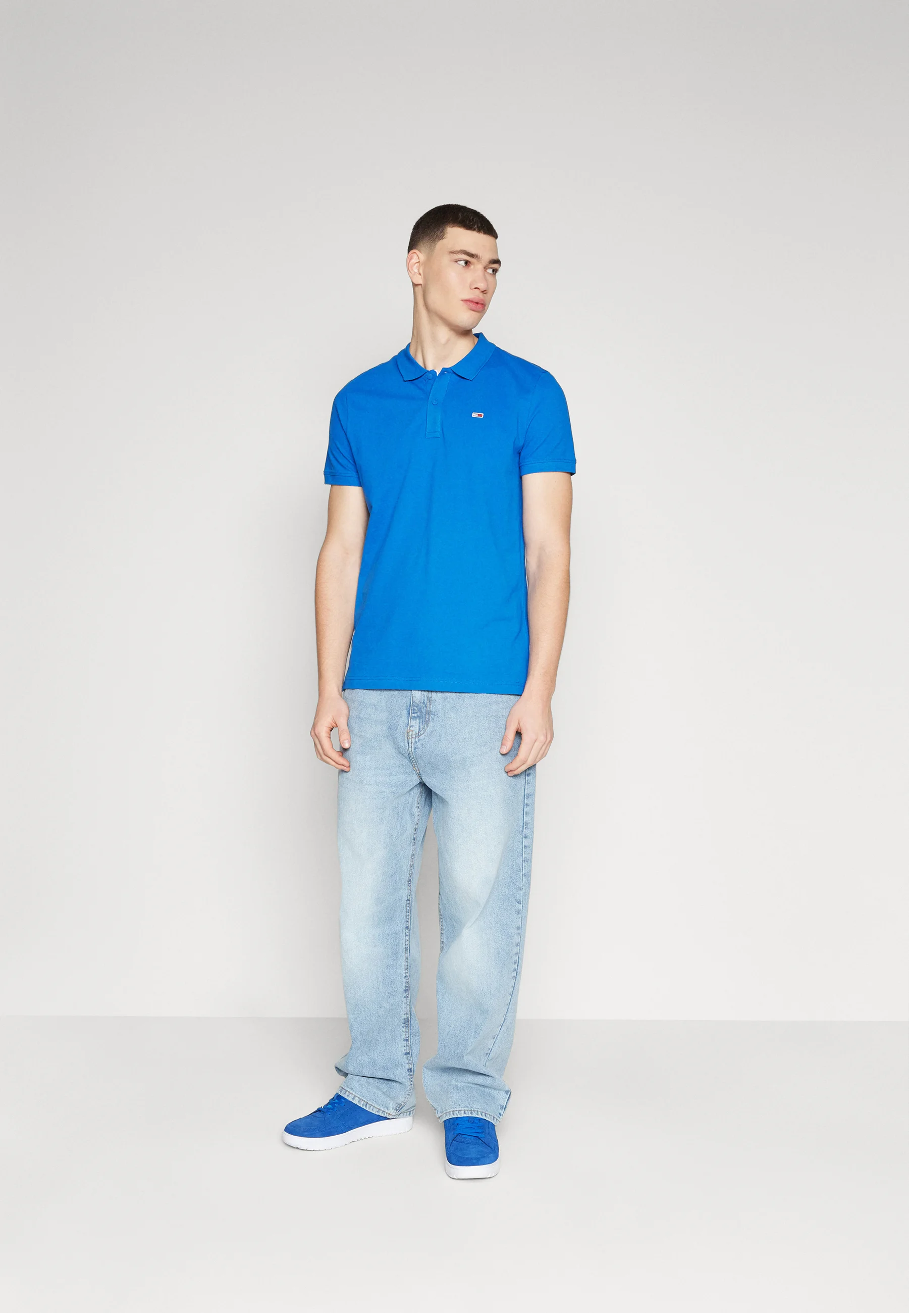 Tommy Jeans SLIM PLACKET - Polo