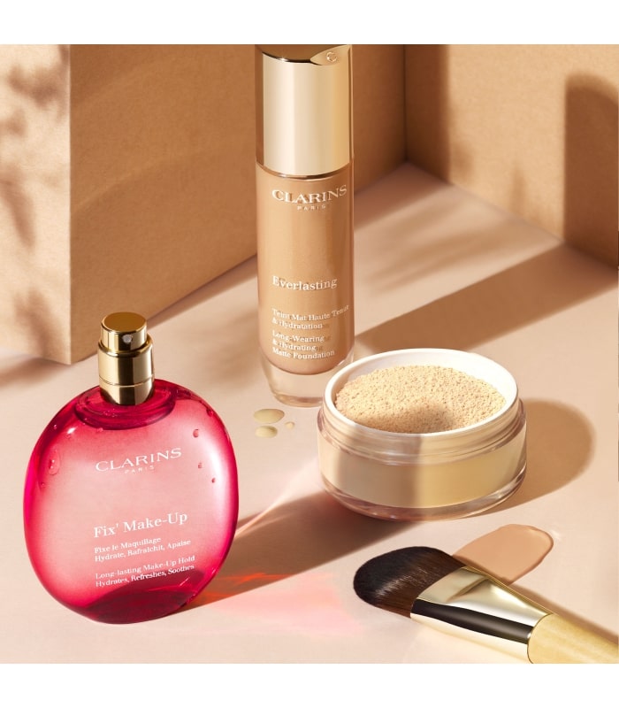 Clarins-EVER MATTE LOOSE POWDER-Poudre libre matifiante infusée au lait de pêcher