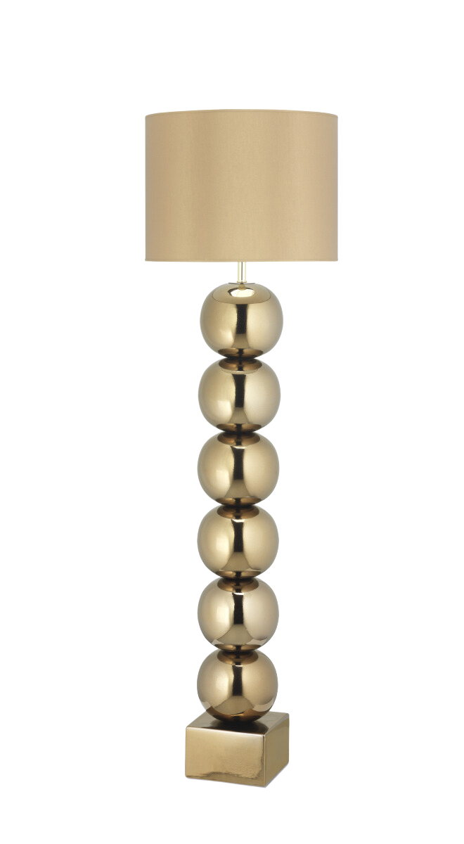 Stehleuchte Bilba Goldfarben