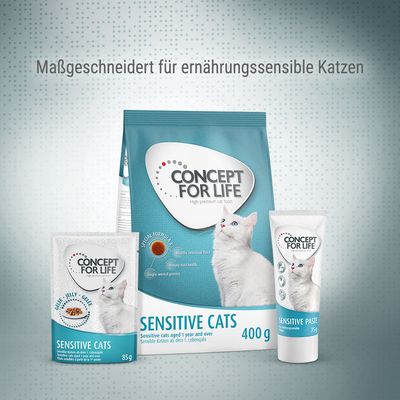 Concept for Life Sensitive Cats - in Gelee