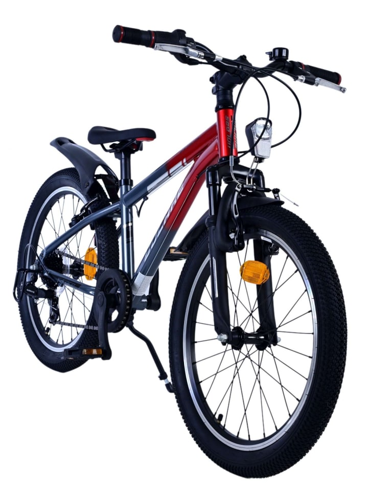 Volare Kinderfahrrad XC Race 20 Zoll Kinderrad in Rot/Grau Fahrrad 6 Jahre günstig kaufen onesize