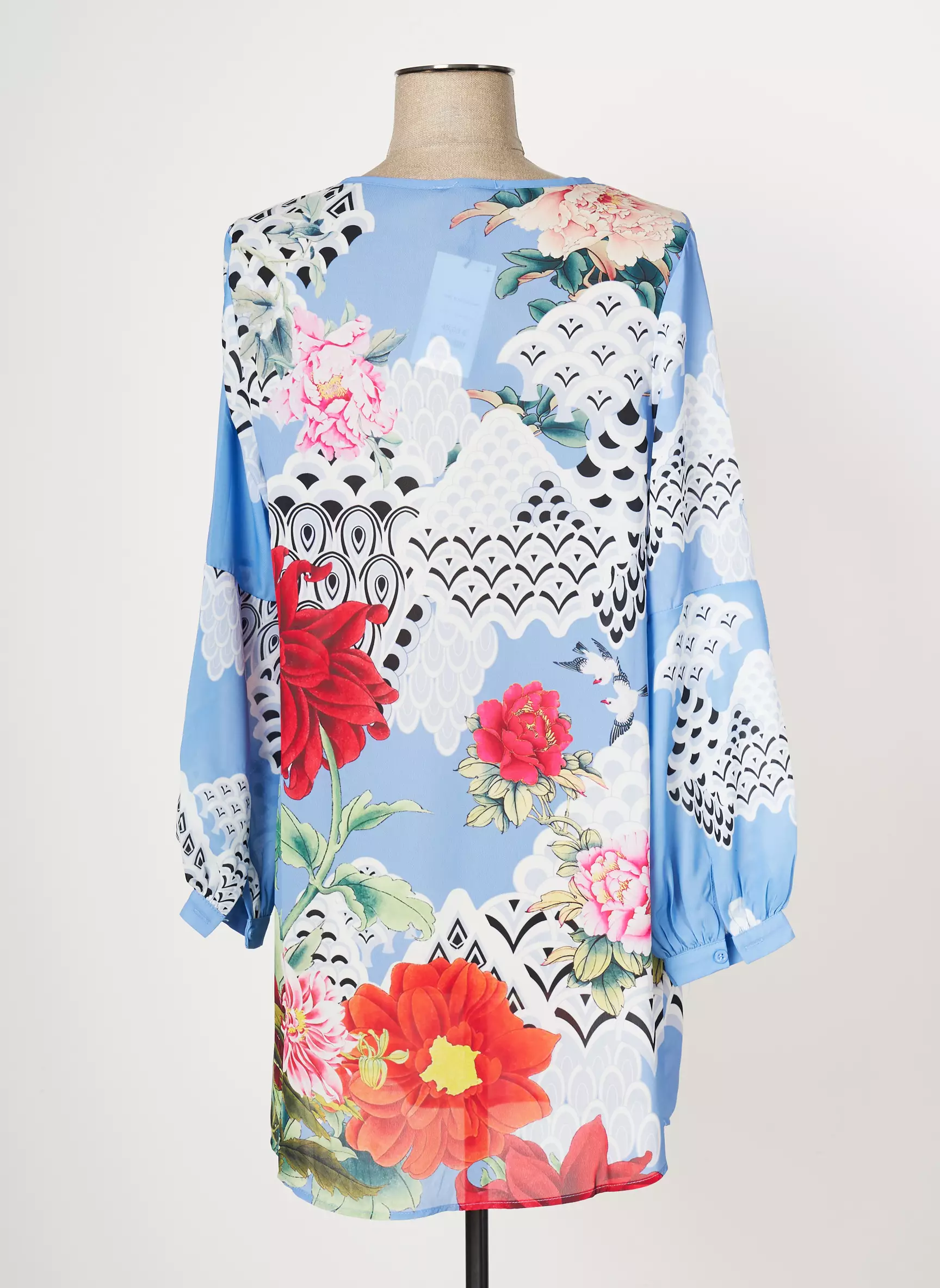 Multiples Robes Courtes Femme couleur bleu