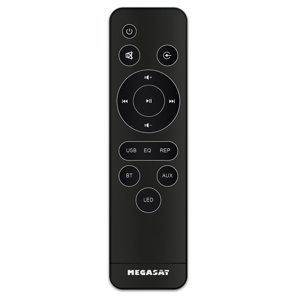 Megasat Klangwunder V 5 Bluetooth Lautsprecher Soundbar für TV 2x15W Soundbar