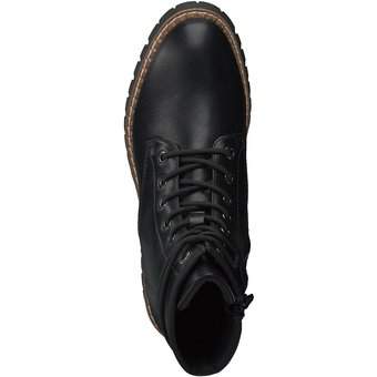 s.Oliver Schnürstiefelette in schwarz