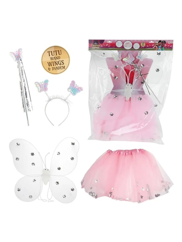 Toi-Toys Princess Friends Verkleidungsset Schmetterlingsfee in rosa günstig kaufen onesize