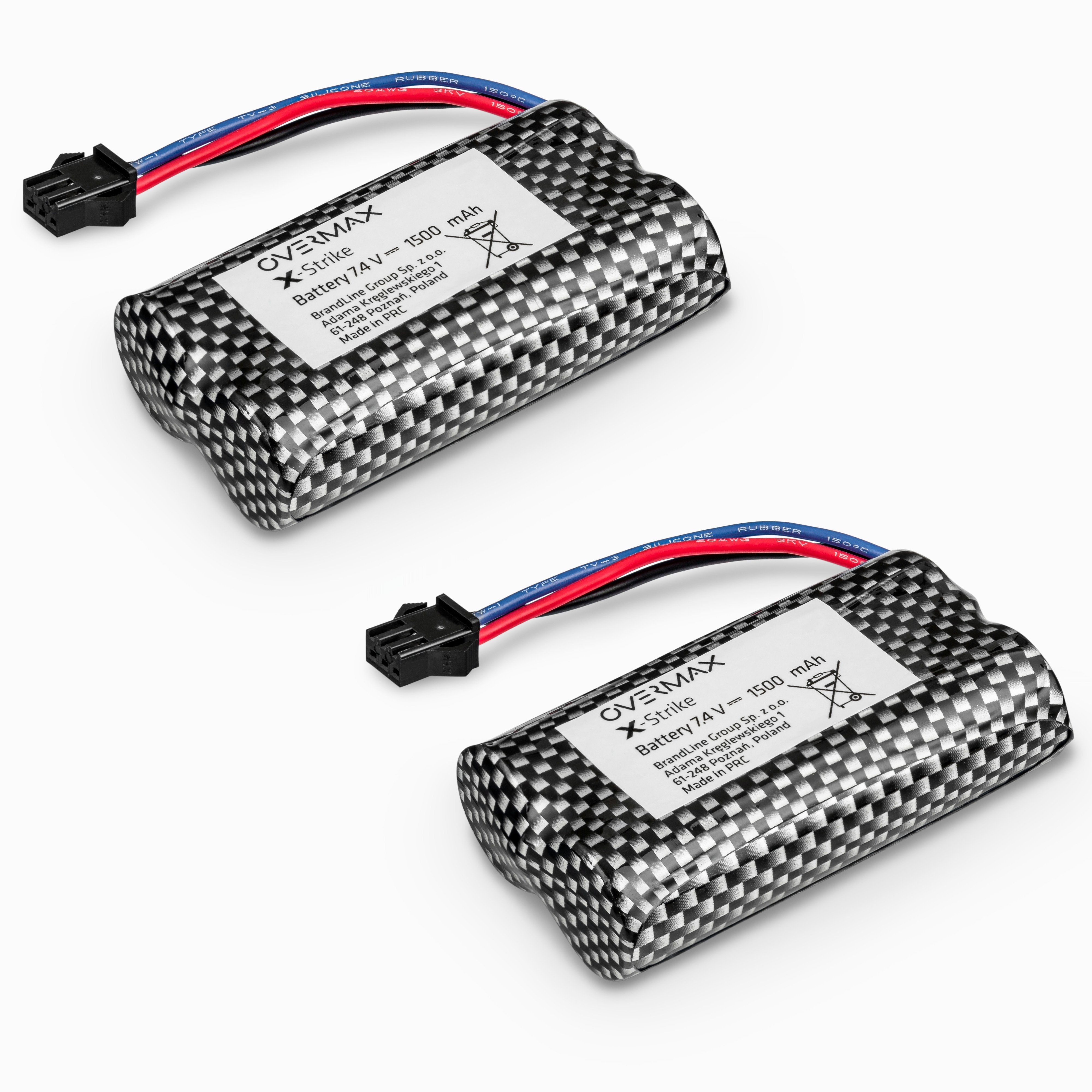 Overmax RC-Auto X-Strike, Große geländegängige Räder, Schönes Design