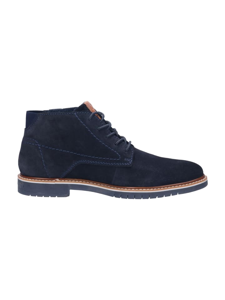 Bugatti Schnürstiefel in blau günstig kaufen