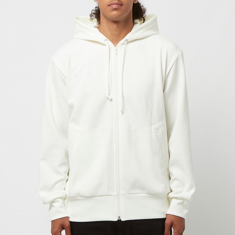Comme des Garcons Play x The Artist Invader Hooded Zip Sweatshirt white