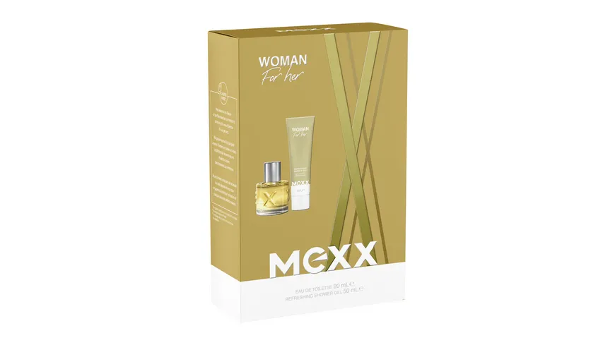 MEXX Woman Eau de Toilette + Duschgel Geschenkpackung