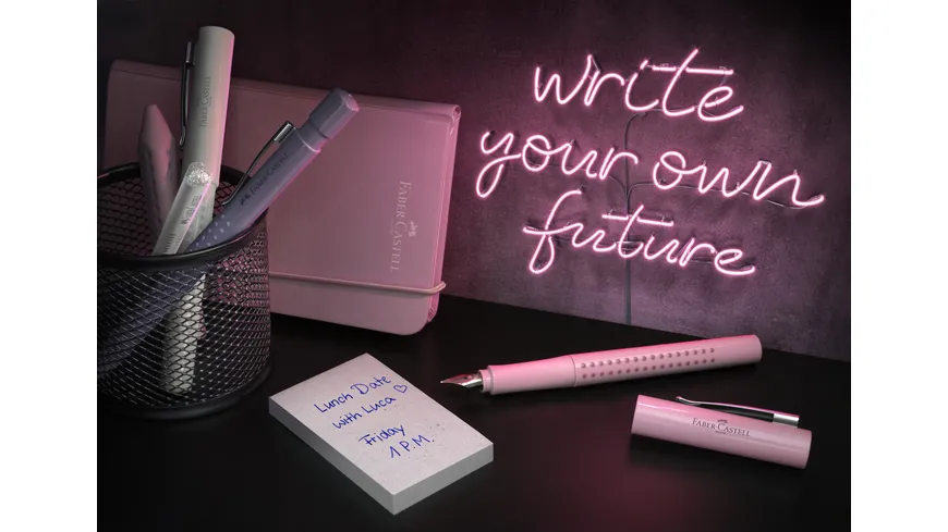 FABER-CASTELL Kugelschreiber Grip 2010 M rose shadows