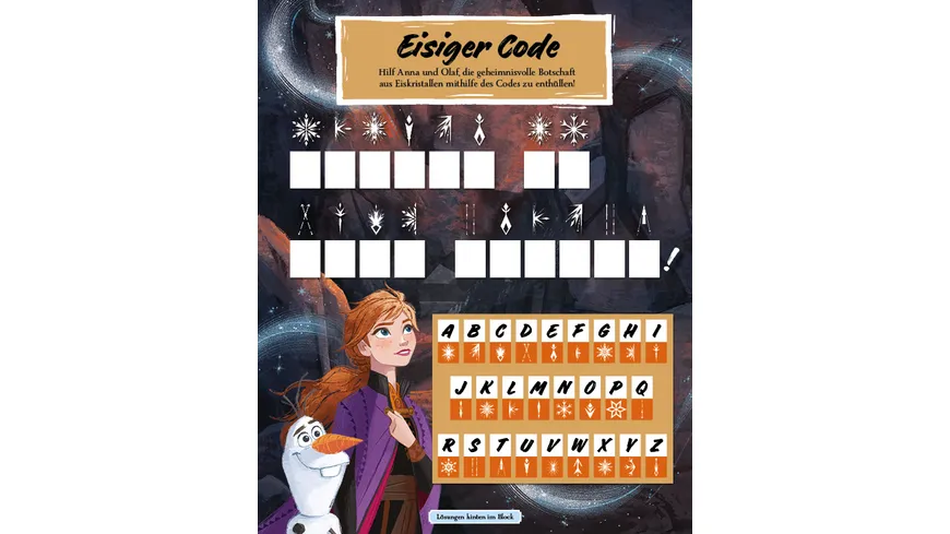 Die Eiskönigin 2: 500 Sticker - Stickern - Rätseln - Ausmalen