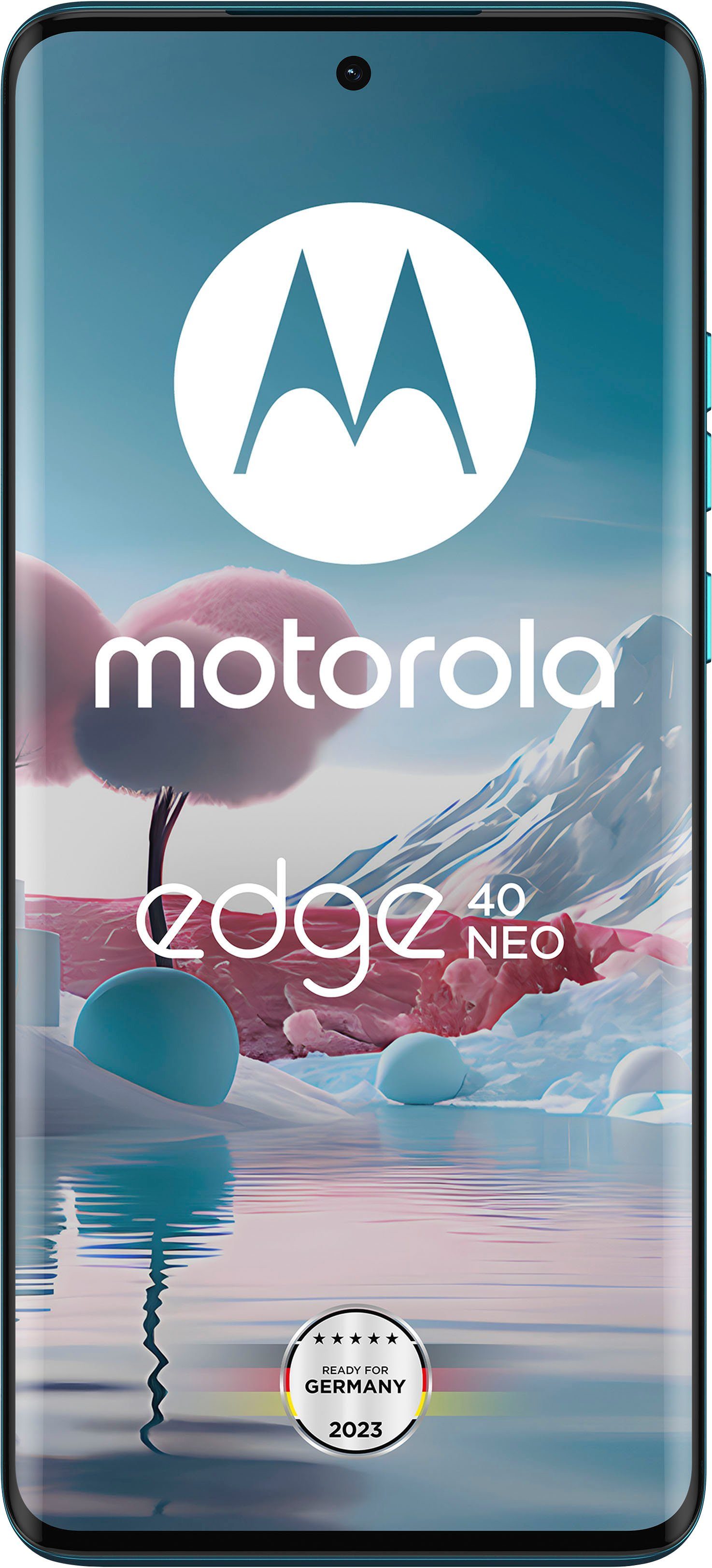 Motorola edge 40 neo, 256 GB Smartphone (16,64 cm/6,55 Zoll, 256 GB Speicherplatz, 50 MP Kamera)