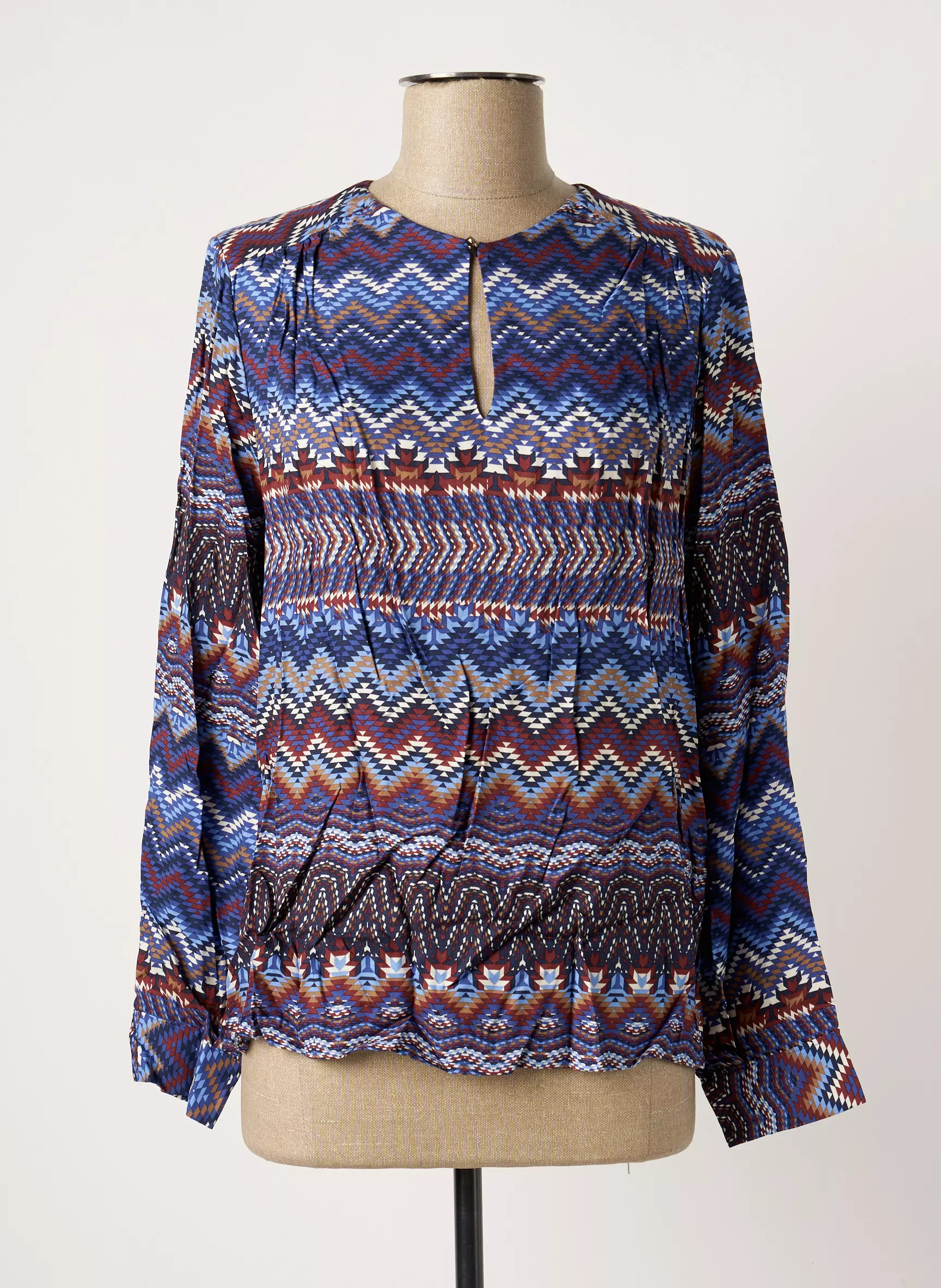 La Fee Maraboutee Blouses Femme couleur bleu
