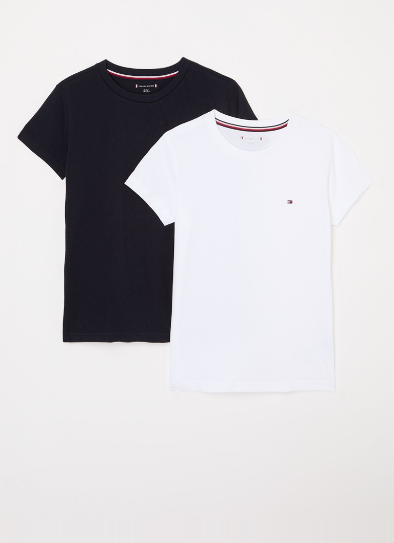Set de 2 tricouri cu logo Tommy Hilfiger