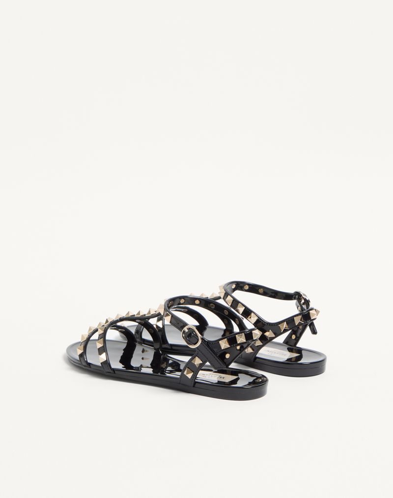 Sandália de borracha Rockstud Low