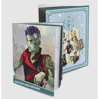 RPG Folio With Stickers Featuring: Ashton Greymoore From Critical Role
