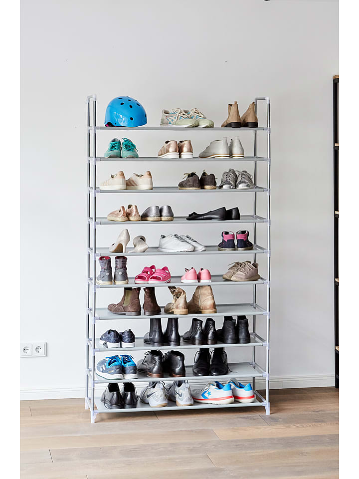 STORE IT Schuhregal in Grau - (B)100 x (H)174 x (T)28 cm günstig kaufen onesize