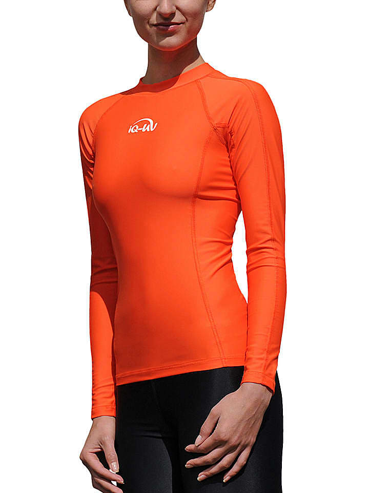 iQ-UV Badeshirt in Orange günstig kaufen 40
