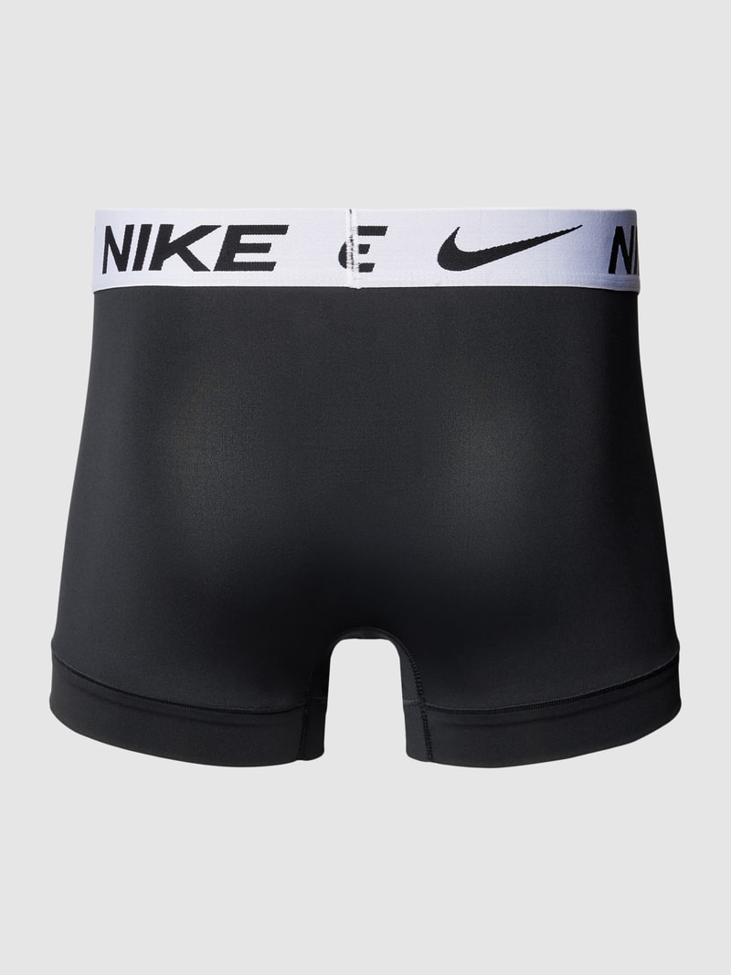 Trunks mit elastischem Logo-Bund im 3er-Pack in schwarz
