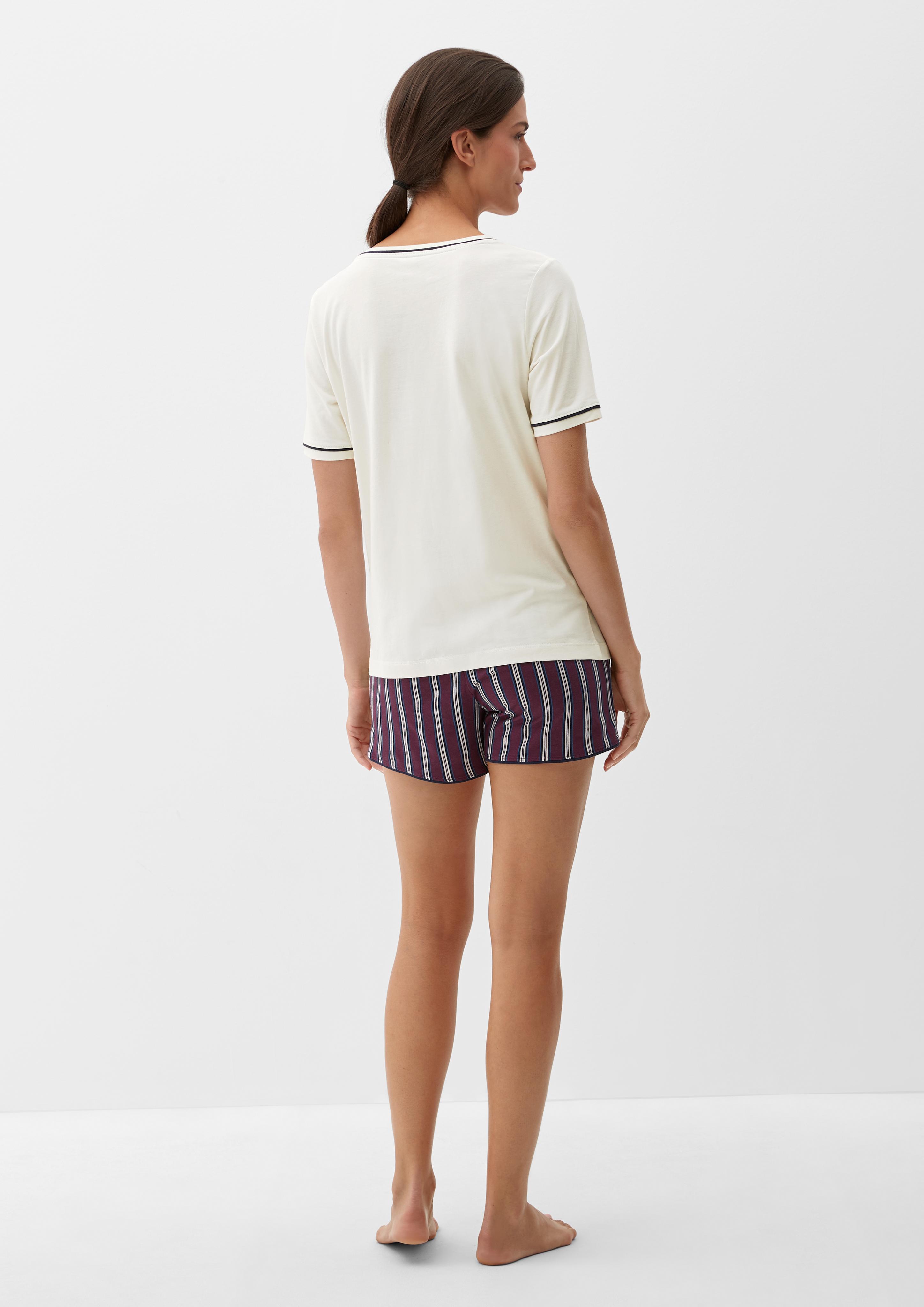 Pyjamaoberteil aus Jersey  6007472-8500