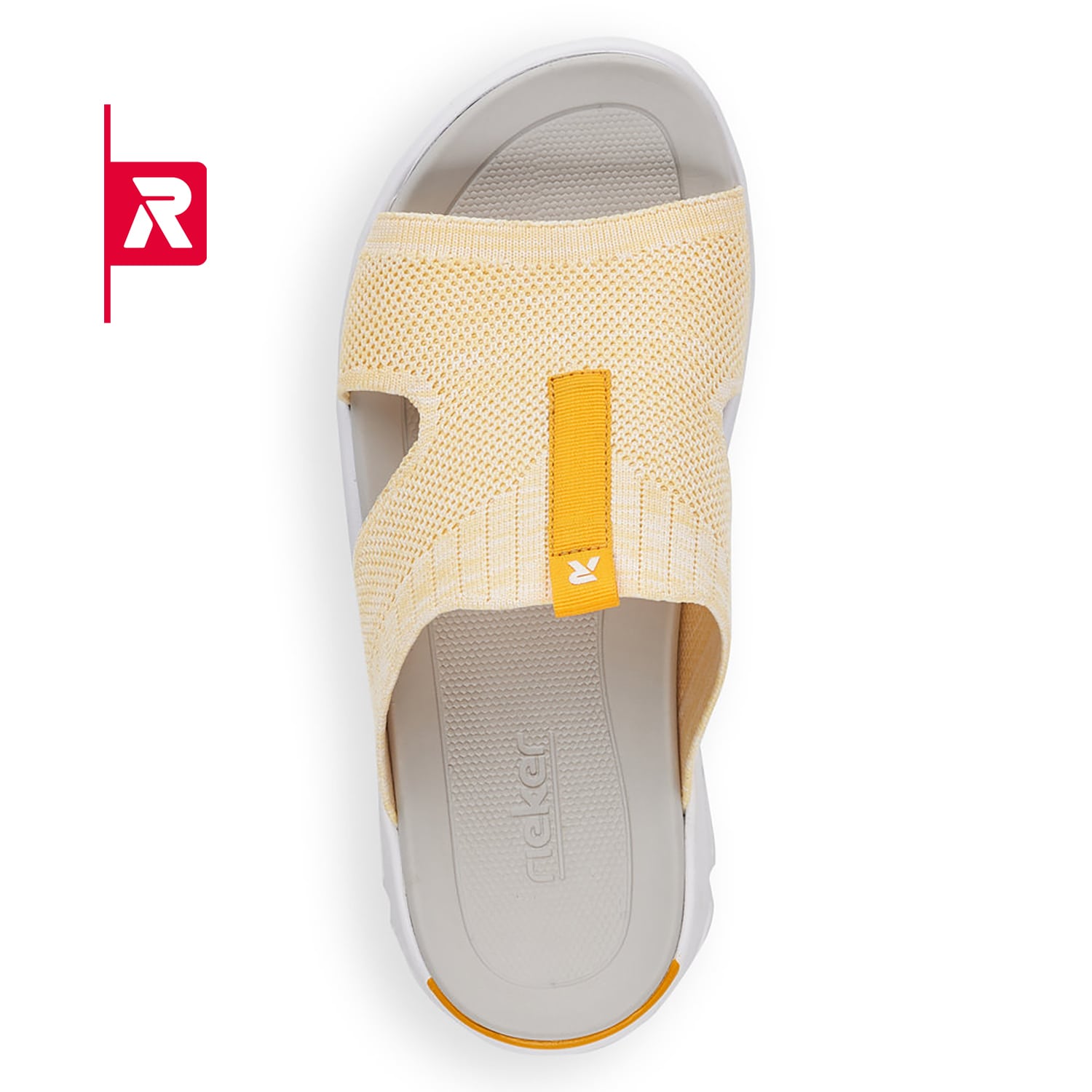Rieker Damen Pantoletten pastel yellow