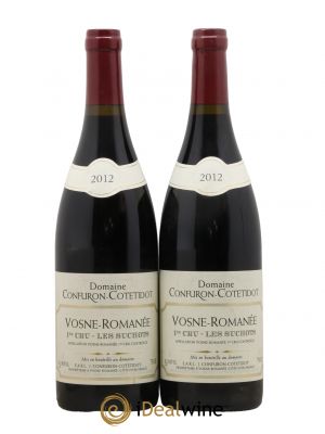 Vosne-Romanée 1er Cru Les Suchots Confuron-Cotetidot  2012 - Lot de 2 Bouteilles