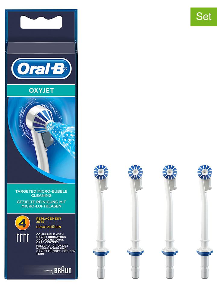 Oral-B 4er-Set: Aufsteckdüsen 