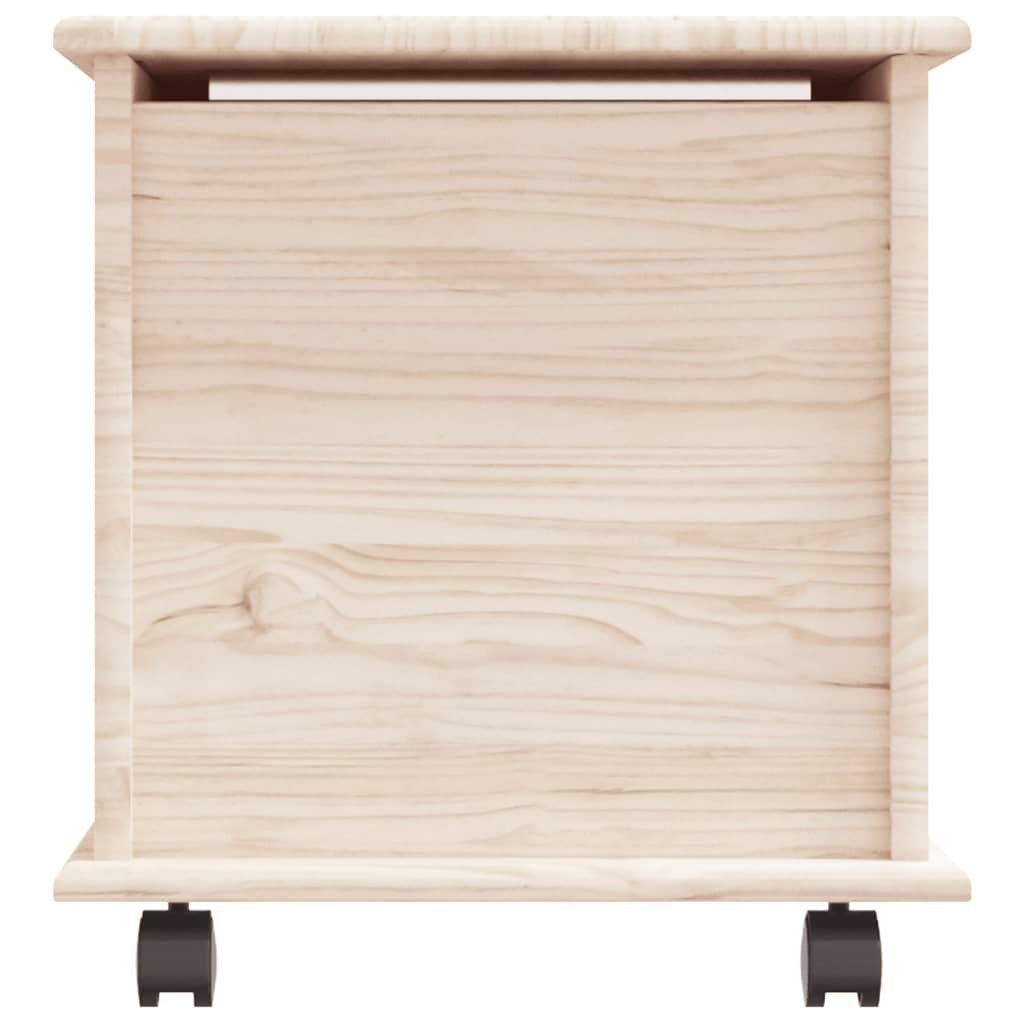 vidaXL Truhe Spielzeugtruhe Kiste Truhe mit Rollen ALTA 73x39,5x44 cm Massivholz Ki