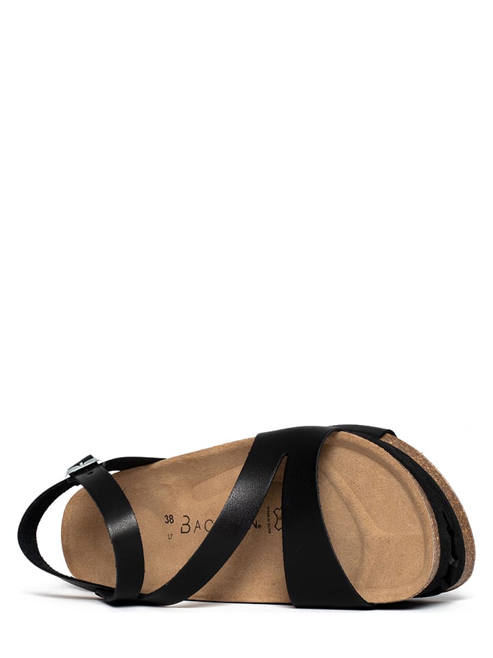 BACKSUN Sandalen in Schwarz günstig kaufen