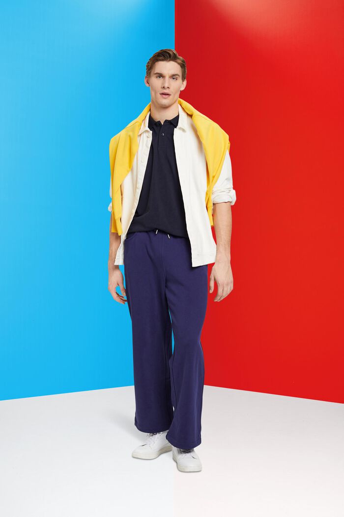Slim-Fit-Poloshirt aus Baumwoll-Piqué
