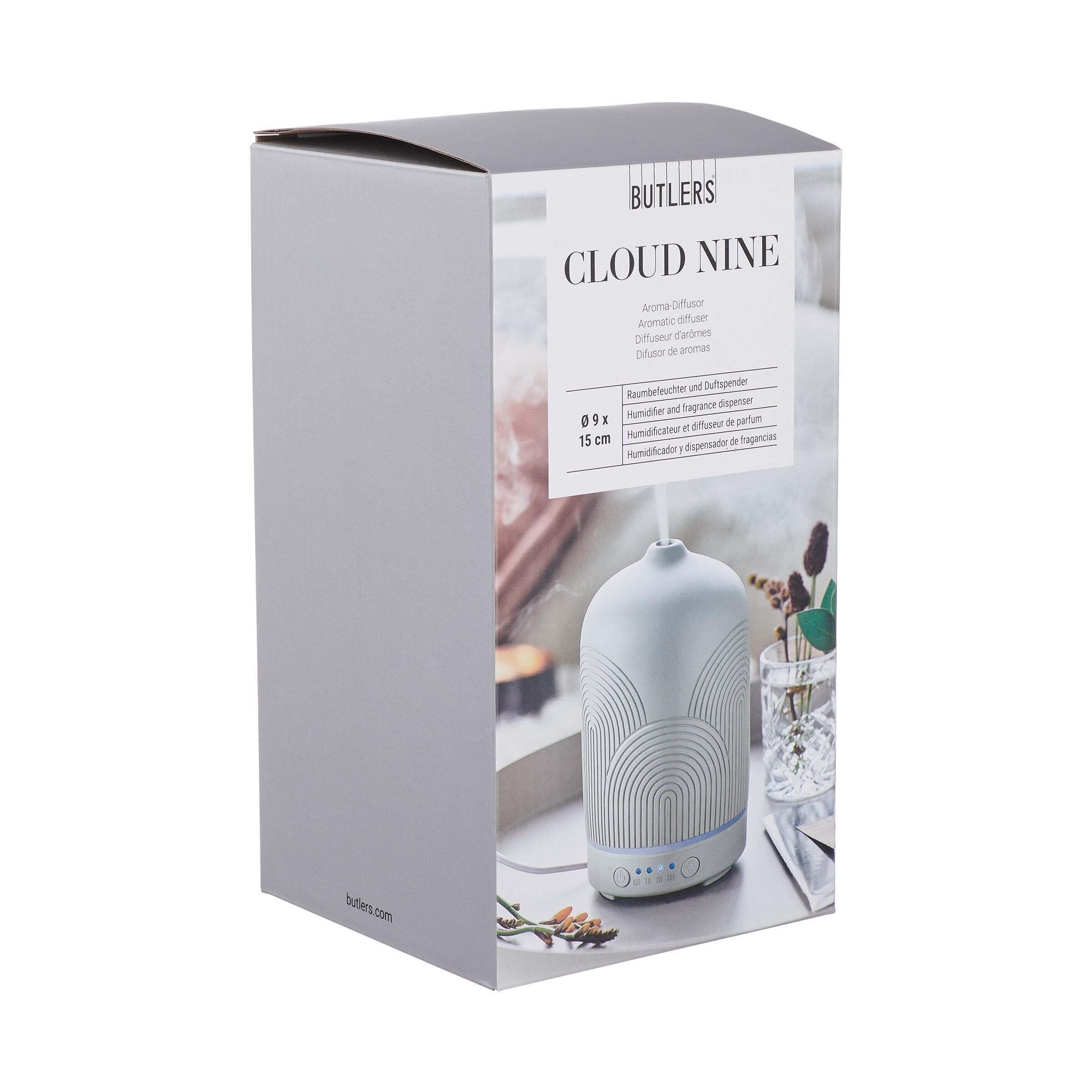 BUTLERS Diffuser CLOUD NINE Aroma Diffuser Regenbogen Höhe 16cm
