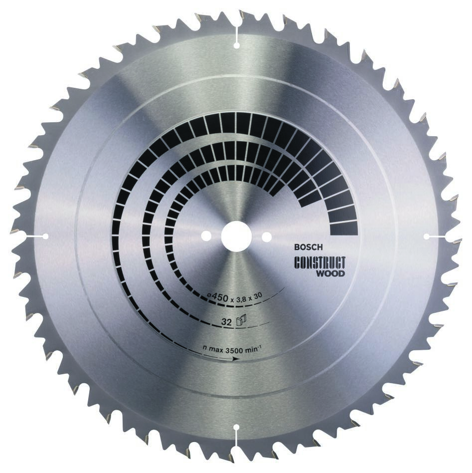 Bosch Blue Accessories 2608640704 Körfűrészlap 450 x 30 x 32T Construct Wood