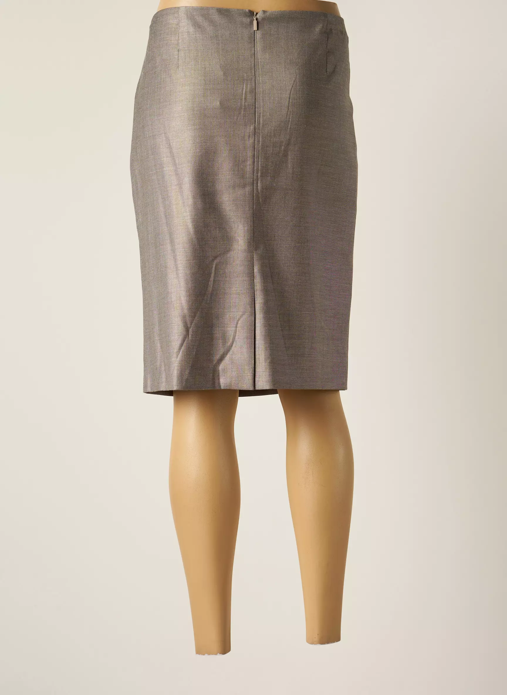 Hugo Boss Jupes Mi Longues Femme couleur gris