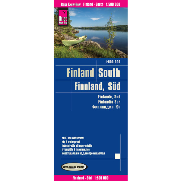 RKH WMP FINNLAND, SÜD - Straßenkarte