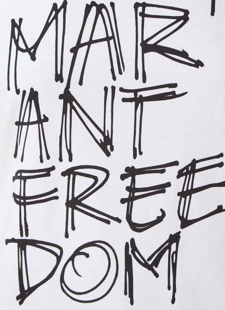 Μπλούζα με στάμπα Isabel Marant Zoeline Freedom