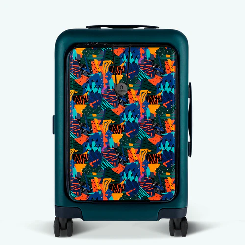 PVG Boulogne Green 4-Wheel Hard-Shell Suitcase