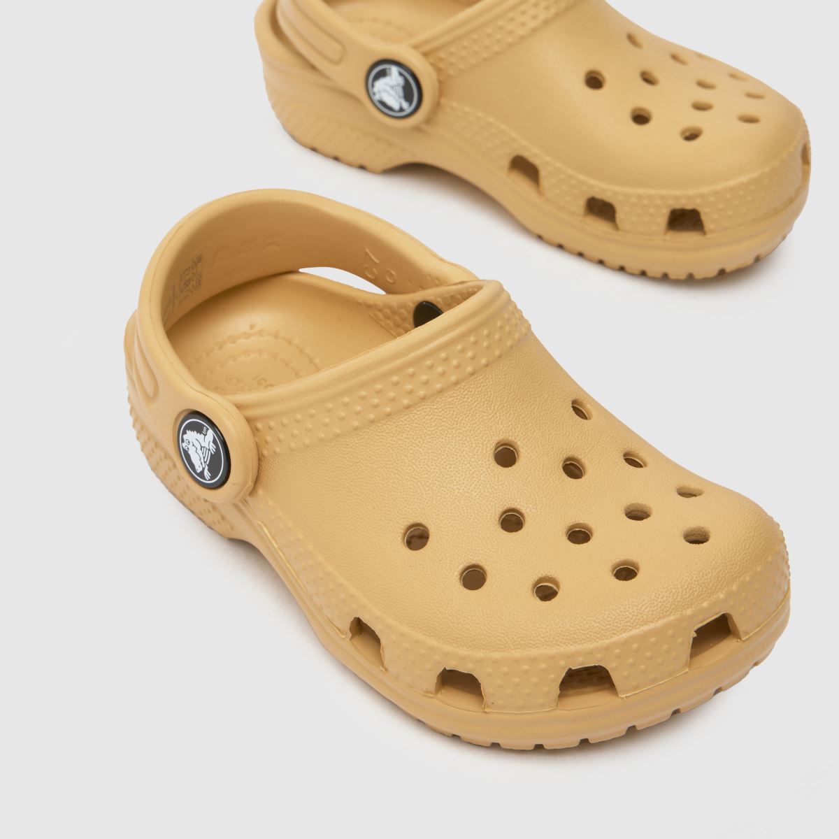 Crocs bruna klassiska träskor för småbarn