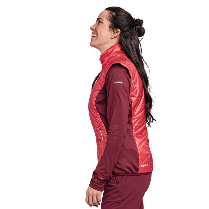 Schöffel Hybrid Vest Stams L Outdoorweste Damen