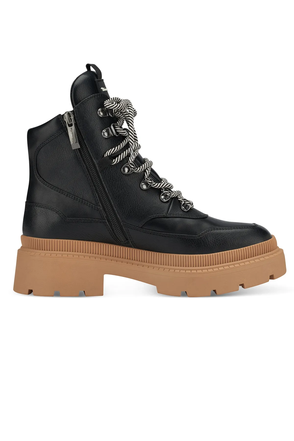 Tamaris  Stiefelette - Schwarz - Blockabsatz