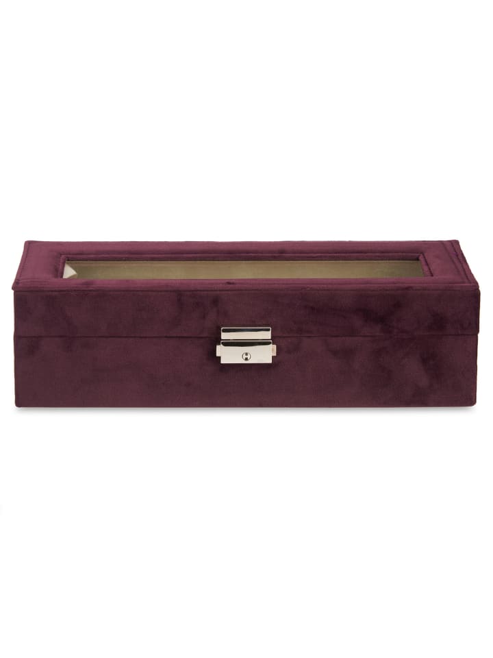 GIFTDECOR Uhrenbox in dunkelrot günstig kaufen onesize