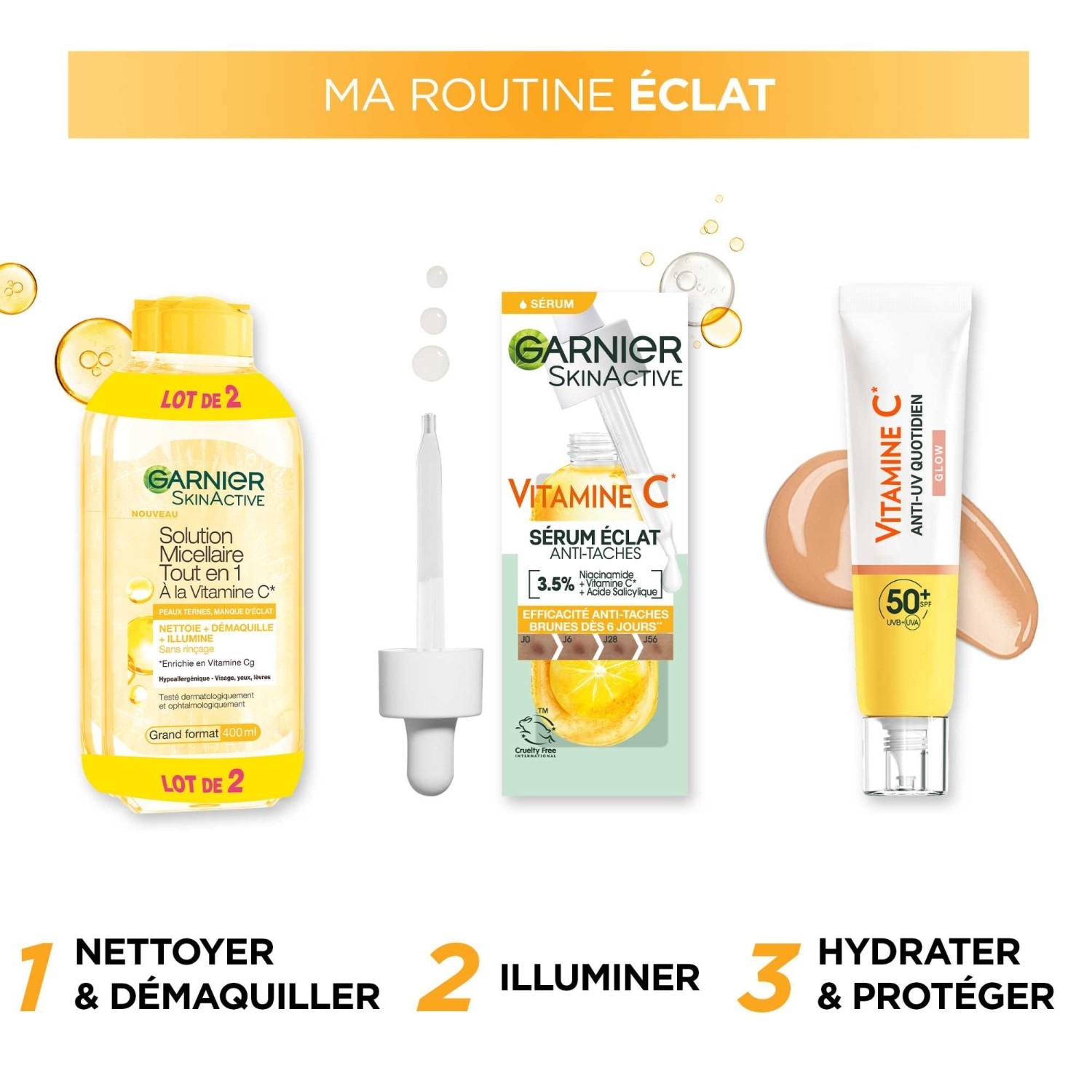 Garnier Daily Anti-UV Glow SPF50+