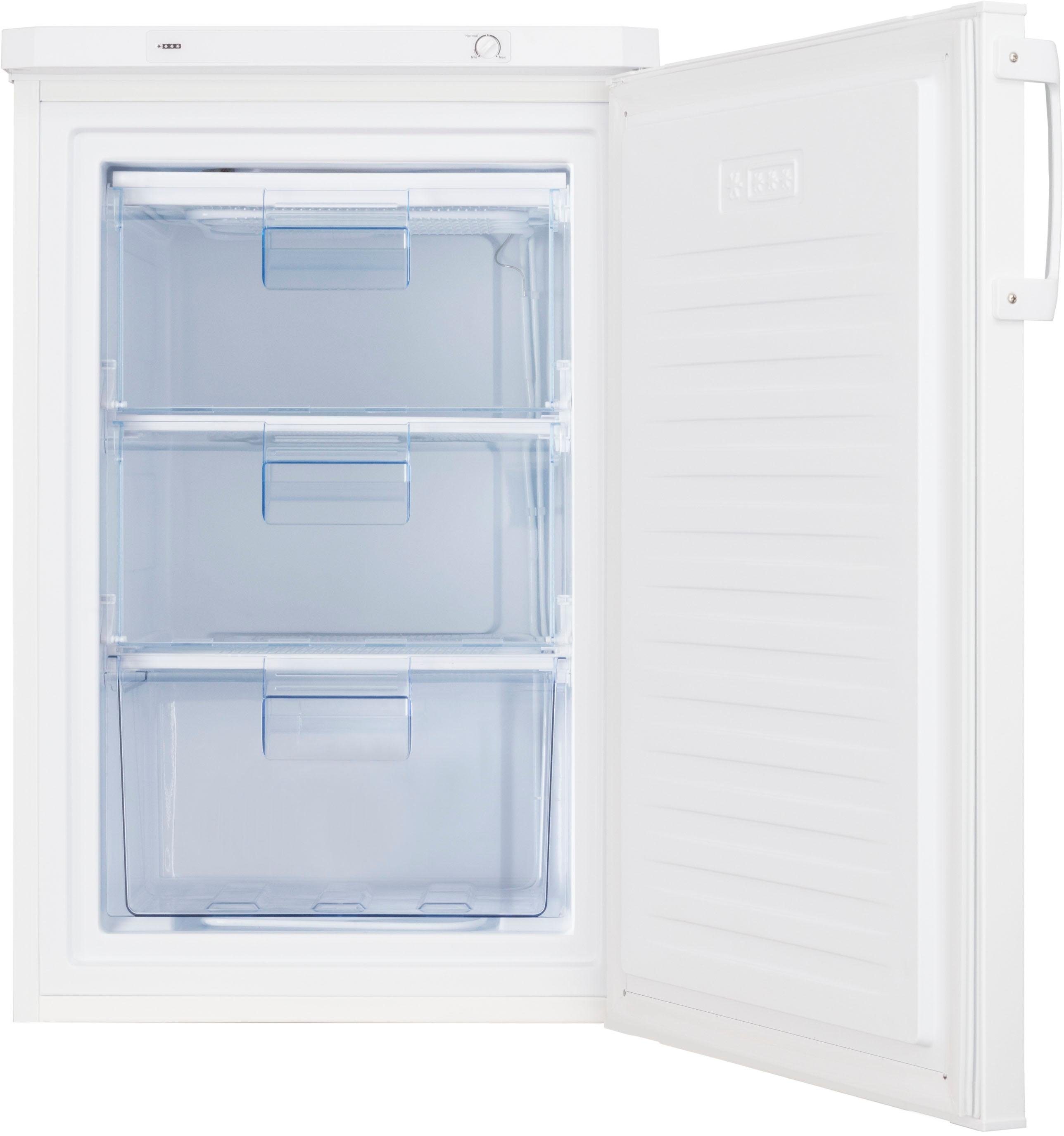 Amica Gefrierschrank GS 15198 W, 84,5 cm hoch, 55 cm breit