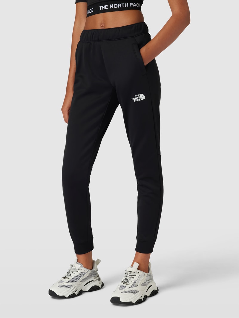 Sweatpants mit Label-Print Modell 'REAXION' in schwarz