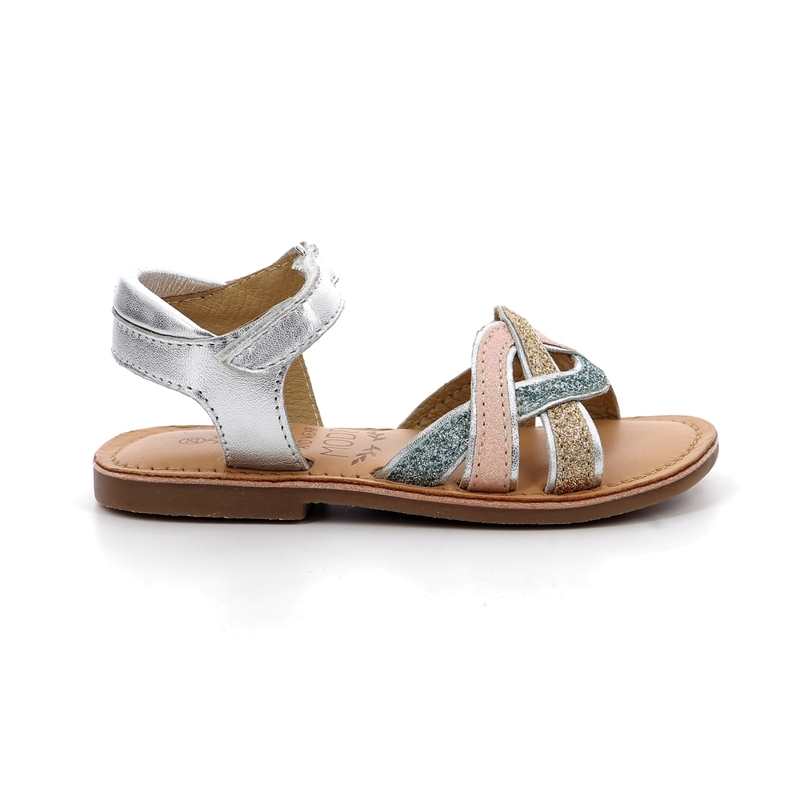 Sandales cuir Caweave