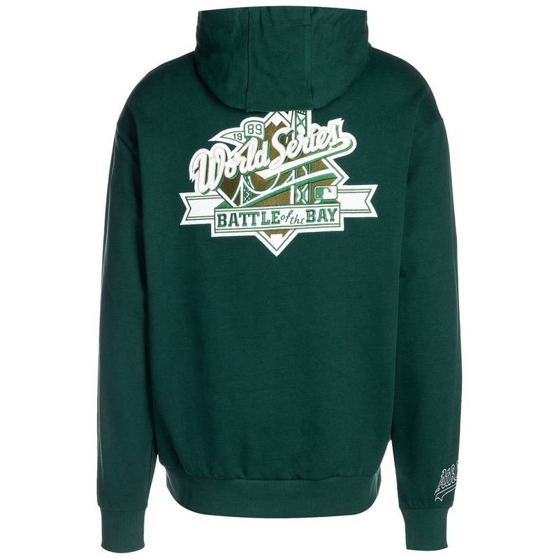 New Era MLB Oakland Athletics World Series Patch Hoodie Herren