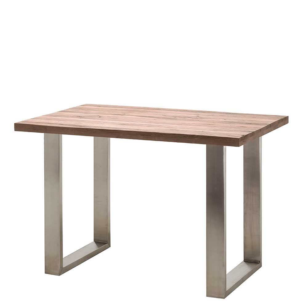 Pharao24 Stehtisch Milvara, aus Massivholz