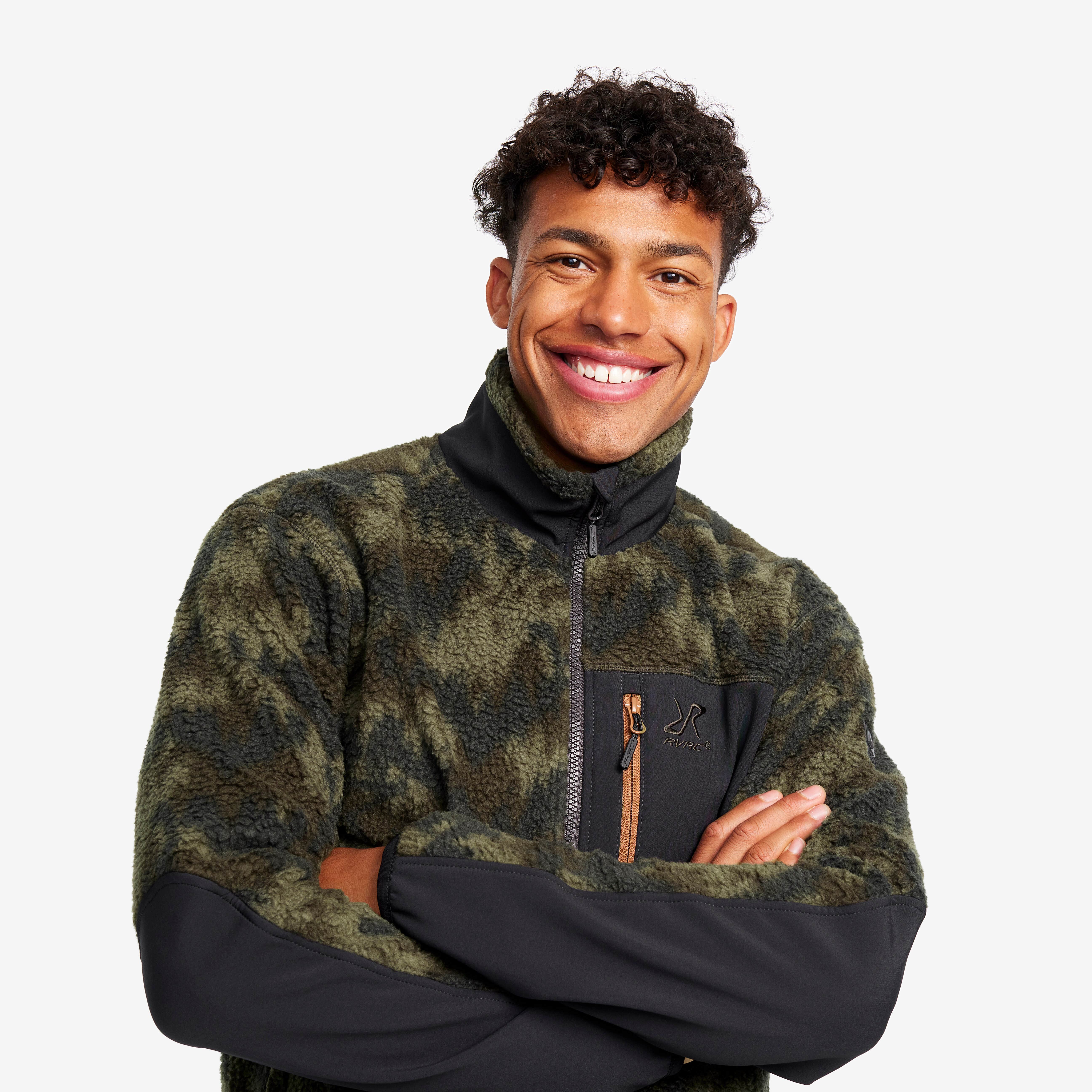 High Pile Fleece Homme Grape Leaf